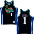 thumbnail image 1 of Bugs Bunny Space Jam Men's Headgear Classics Embroidered Basketball Jersey (XX-Large, Black), 1 of 6
