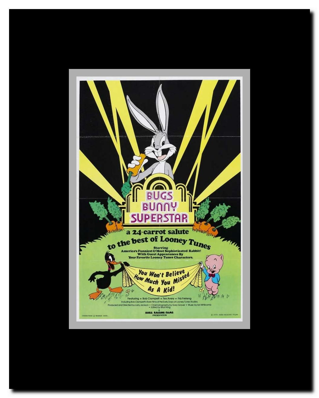Bugs Bunny Superstar Framed Movie Poster