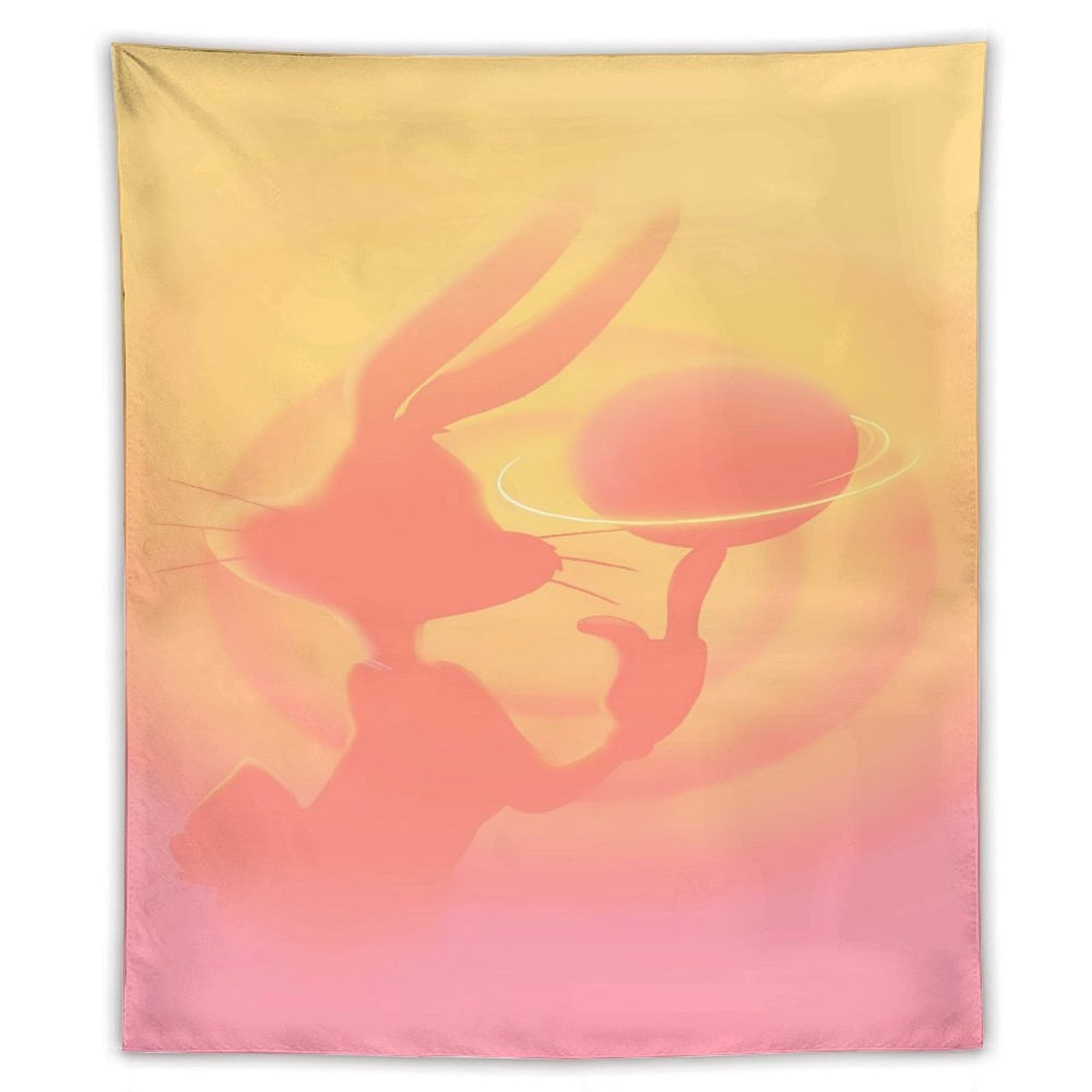 Bugs-Bunny Tapestry, Wall Hanging Decor, Aesthetic for Bedroom, Living ...