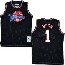 Space Jam Superstar Tune Squad Men s Headgear Classics Embroidered Basketball Jersey Black Green XX Large Walmart