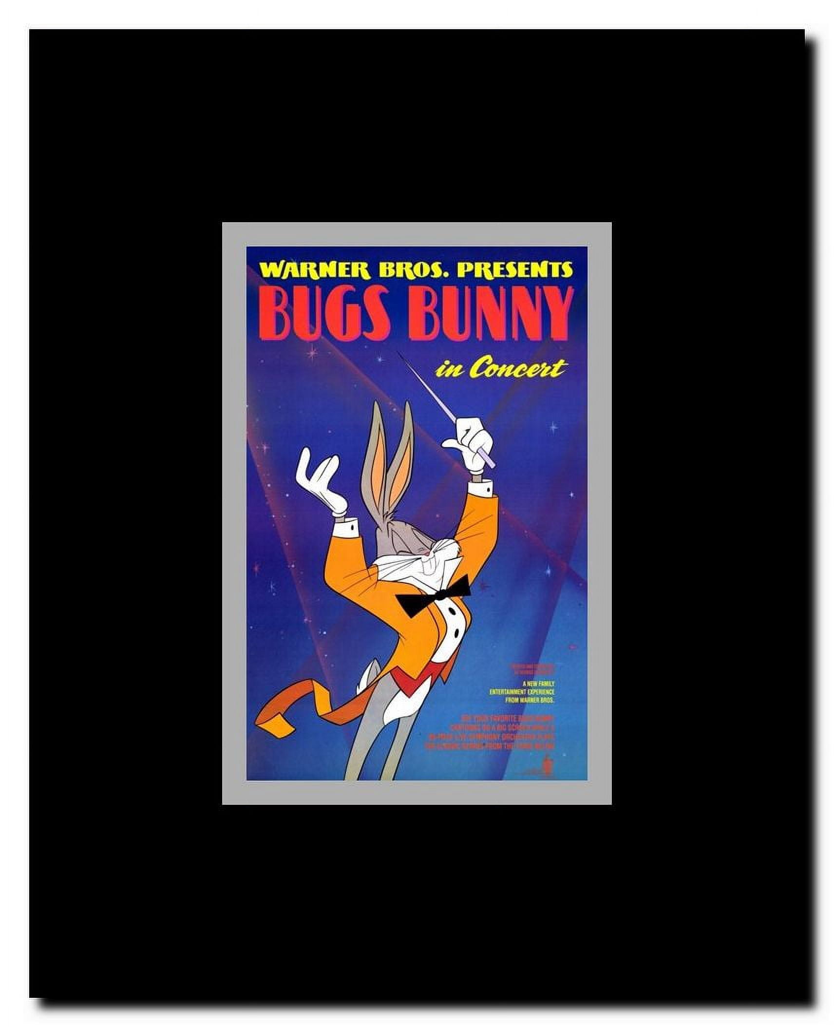 Bugs Bunny in Concert Framed Movie Poster