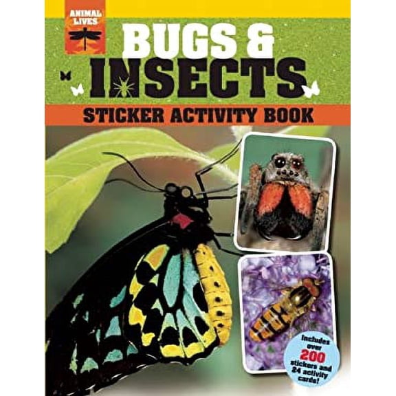 Pre-Owned Bugs & Insects Sticker Activity Book [With Sticker(s)] (Paperback) 1592239218 9781592239214
