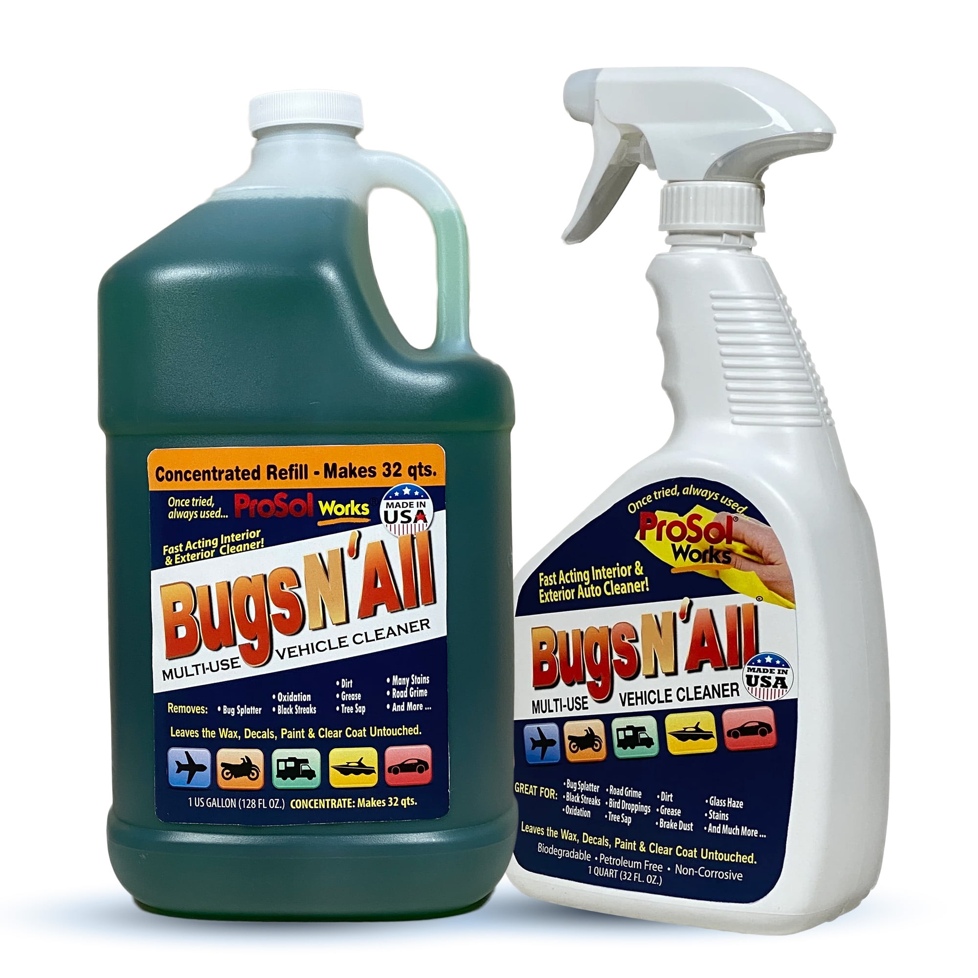 Bugs N All - Bug and Tar Remover for Car and Other Vehicles