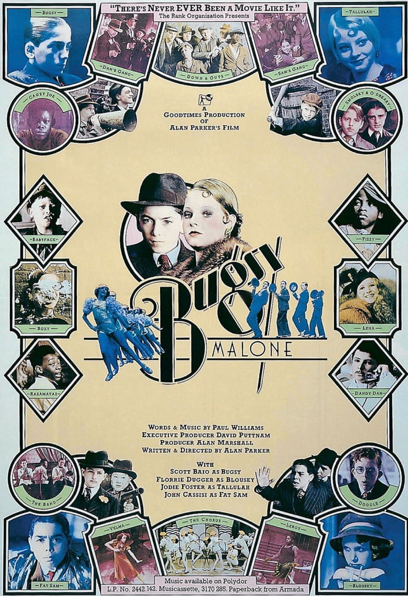 Bugsy Malone Canvas Art - (24 x 36)