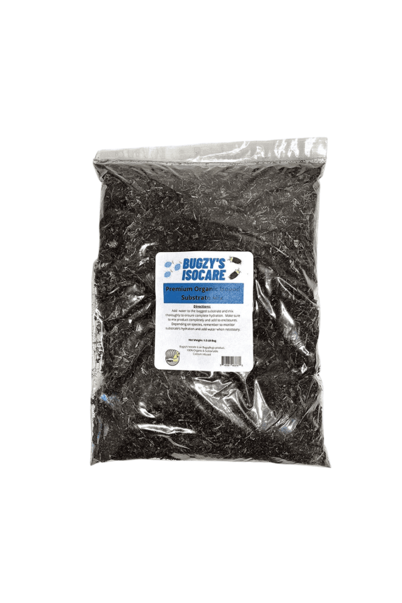 Bugzybugs Isocare 4 Quart Isopod Bioactive Substrate All Natural Nutrient Rich