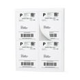 thumbnail image 1 of Buhbo 4-UP Address Shipping Label 4" x 5" Sticker Labels for Laser & Ink Jet Printers (100 Sheets, 400 Labels) White, 1 of 6