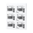 thumbnail image 1 of Buhbo 6-UP Address Shipping Label 3-1/3" x 4" Sticker Labels for Laser & Ink Jet Printers (100 Sheets, 600 Labels) White, 1 of 6