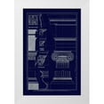 thumbnail image 1 of Buhlmann, J. 11x14 White Modern Wood Framed Museum Art Print Titled - Details from the North Portico of the Erechtheum (Blueprint), 1 of 4