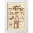 thumbnail image 1 of Buhlmann, J. 11x14 White Modern Wood Framed Museum Art Print Titled - The Propylaea of the Acropolis at Athens, 1 of 4