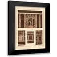 thumbnail image 1 of Buhlmann, J. 13x18 Black Modern Framed Museum Art Print Titled - Wall Facing with Marble, 1 of 5