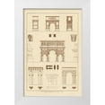 thumbnail image 1 of Buhlmann, J. 13x18 White Modern Wood Framed Museum Art Print Titled - Arches and Arcades, 1 of 4