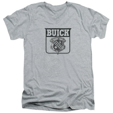 Buick - 1946 Emblem - Slim Fit V Neck Shirt - Small