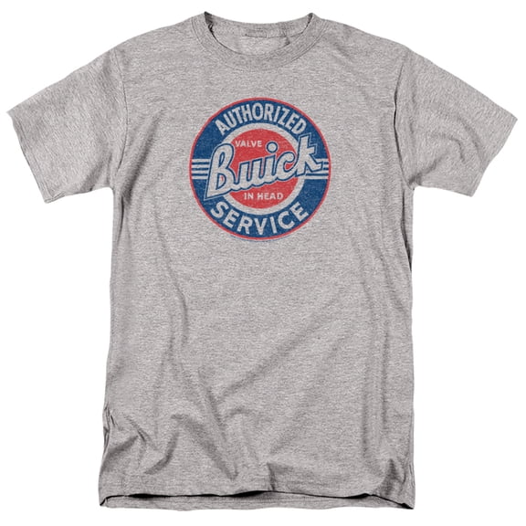 Buick Authorized Service Unisex Adult T Shirt, Athletic Heather, 6X-Large