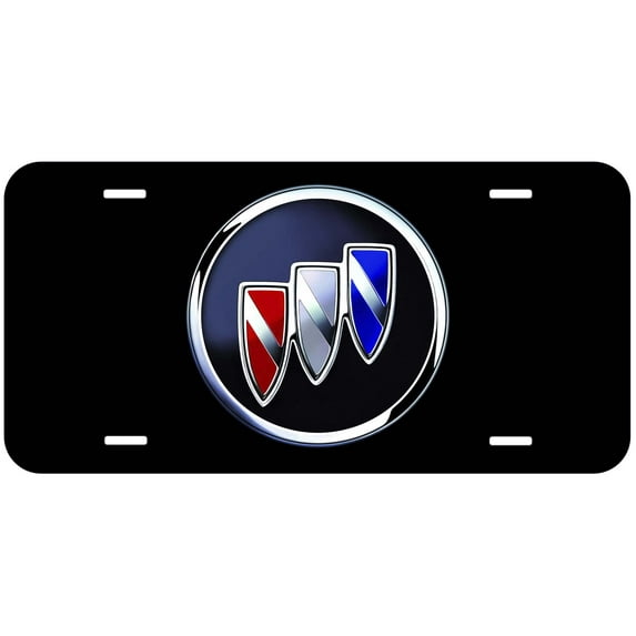 Buick Black Novelty Car Auto License Plate