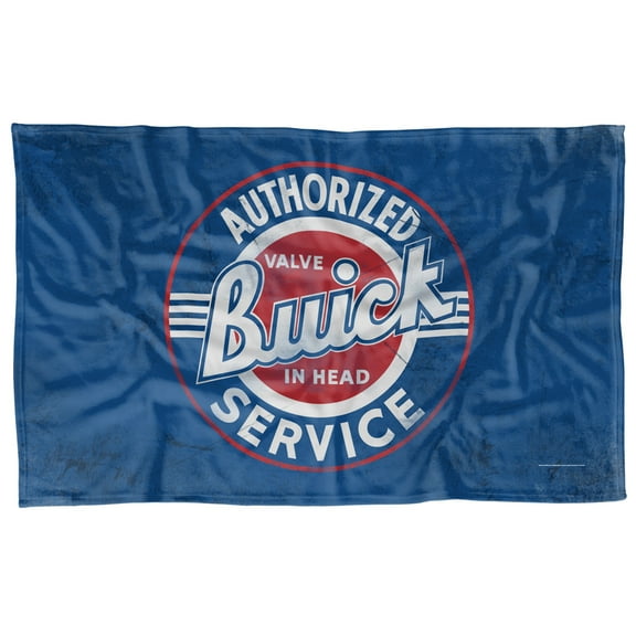 Buick Blanket, 36'x58' Authorized Service Logo Fleece Blanket