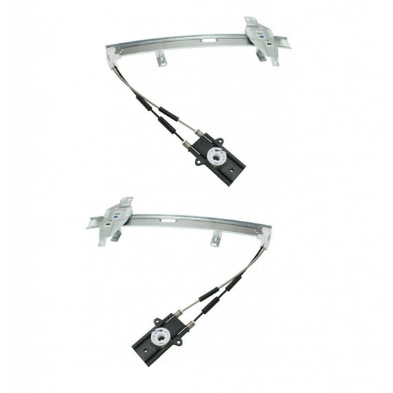 For Buick Century 1999 2001 02 03 2004 2005 Power Window Regulator Driver and Passenger Side | Pair | Front | GM1350129, GM1351129 | 10315144PFM, 10334397, 10315143PFM, 10334396