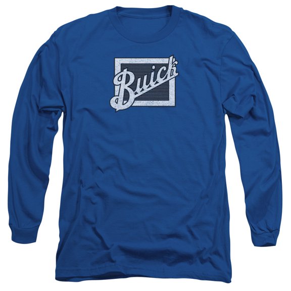 Buick - Distressed Emblem - Long Sleeve Shirt - Large