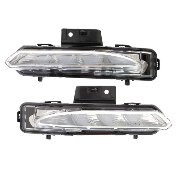 For Buick Enclave 2013 14 15 16 2017 Parking Light Assembly Driver and Passenger Side | Pair | CAPA Certified | LED | Replacement For GM2520195, GM2521195 | 20956919, 20956920
