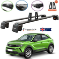 thumbnail image 1 of Buick Encore 2016-ONWARD Cross Bars Roof Rack Lockable Luggage Carrier Black , 1 of 5