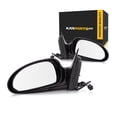 thumbnail image 1 of For Buick LeSabre 2001 2002 2003 2004 2005 Door Mirror Driver and Passenger Side | Pair | Power | Non-Heated | Paint To Match | Replacement For 25769728, 25769727 | GM1320344, GM1321344, 1 of 8