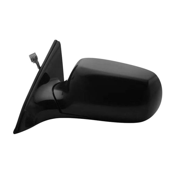For Buick Lucerne 2006 07 08 09 2010 Door Mirror Driver Side | Gloss Black | Power | Heated | Manual Folding | Standard Line | Replacement For GM1320346 | 25822567