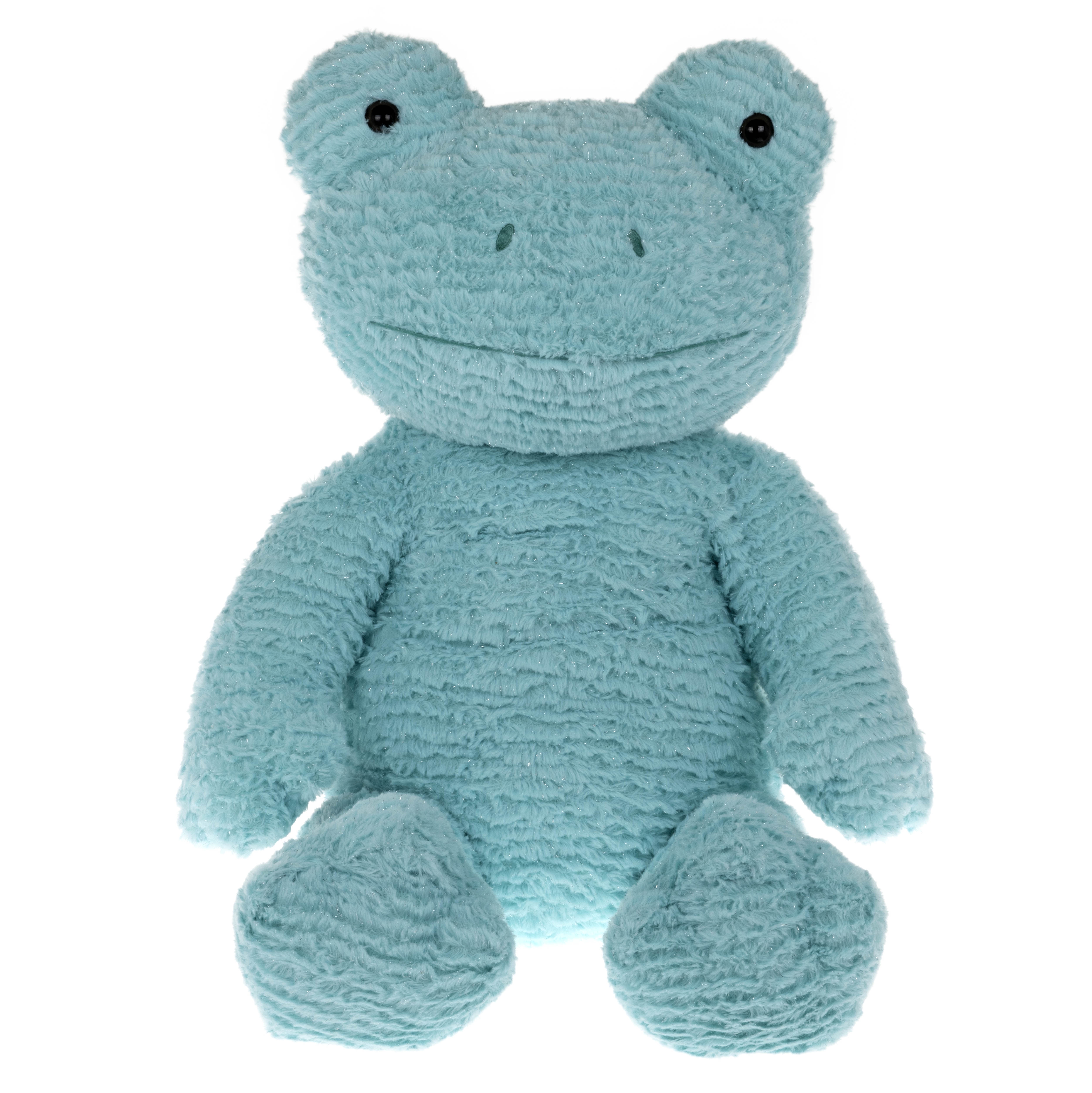 Build-A-Bear Teal Frog Plush, 24" Seated Height