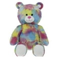 thumbnail image 1 of Build-A-Bear Tie Dye Bear Plush, 24" Seated Height, 1 of 5