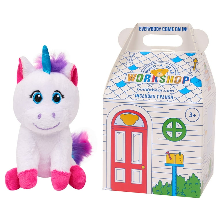 Build A Bear Workshop Mini Plush Rainbow Unicorn Walmart