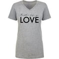 thumbnail image 1 of Build A Life You Love Womens V-Neck Tee, 1 of 3