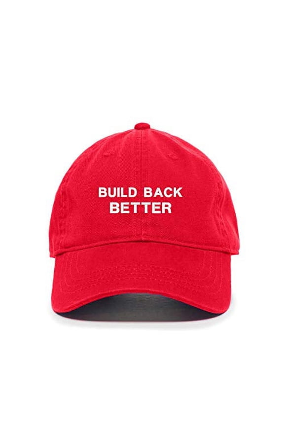 Build Back Better Joe Biden Election 2020 Baseball Cap Embroidered Cotton Adjustable Dad Hat