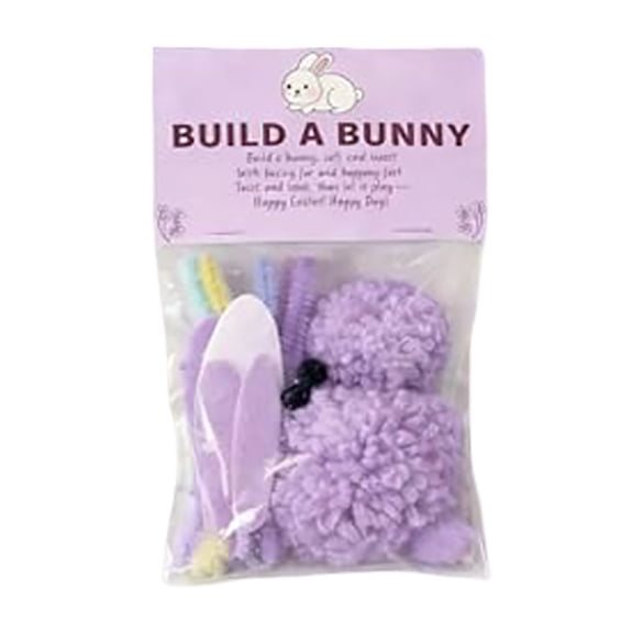 Build A Bunny Easter Craft DIY Make Your Own Bunny Handmade DIY Cute Easter Rabbit Arts Holiday Party Keepsake Circular Knitting Needles Interchangeable Circular Knitting Needles Size 8 Circular