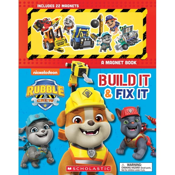 Build It and Fix It: A Magnet Book (Rubble and Crew), (Hardcover)