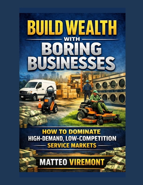 Build Wealth with Boring Businesses: How to Dominate High-Demand, Low-Competition Service Markets, (Paperback)