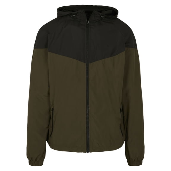 Build Your Brand  Adult Two Tone Windrunner Jacket