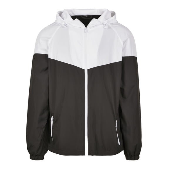 Build Your Brand  Adult Two Tone Windrunner Jacket
