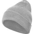 thumbnail image 1 of Build Your Brand Adults  Heavy knit Beanie, 1 of 4
