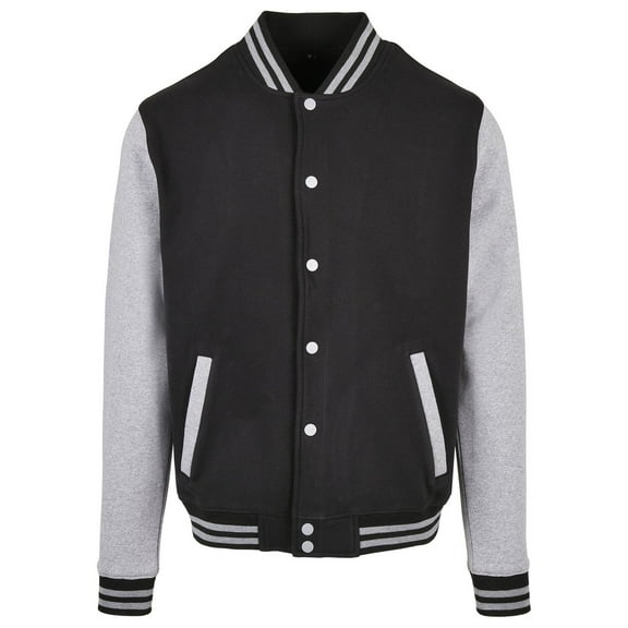 Build Your Brand Mens Basic College Jacket