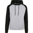 thumbnail image 1 of Build Your Brand Mens Basic Raglan Hoodie, 1 of 4