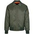 thumbnail image 1 of Build Your Brand Mens Collared Bomber Jacket, 1 of 3