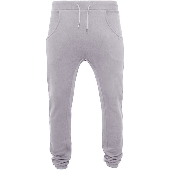 Build Your Brand Mens Heavy Deep Crotch Sweatpants