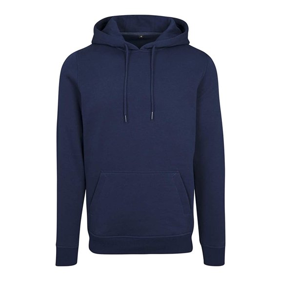 Build Your Brand Mens Heavy Pullover Hoodie