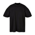 thumbnail image 1 of Build Your Brand Mens Mock Neck Oversized T-Shirt, 1 of 4