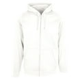 thumbnail image 1 of Build Your Brand Mens Plain Full Zip Hoodie, 1 of 4