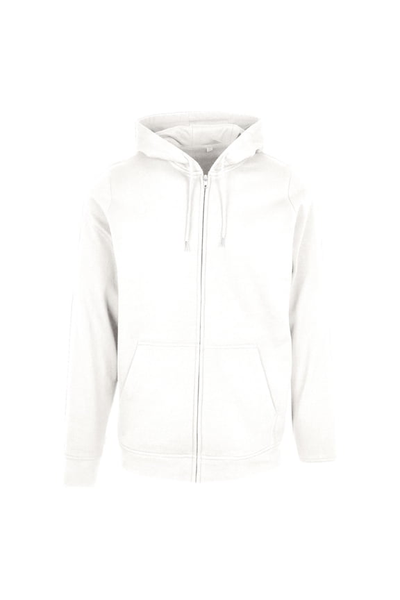 Mens Plain Full Zip Hoodie