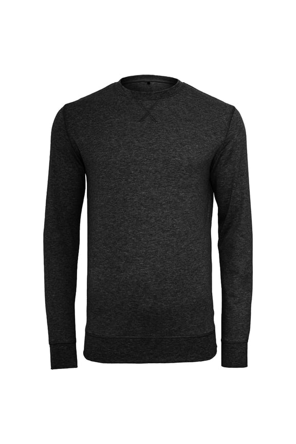 Mens Plain Light Crewneck Sweater