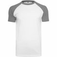 thumbnail image 1 of Build Your Brand Mens Raglan Contrast Short Sleeve T-Shirt, 1 of 1