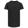 thumbnail image 1 of Build Your Brand Mens Shaped Long Short Sleeve T-Shirt, 1 of 4