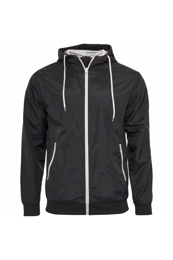 Mens Zip Up Wind Runner Jacket