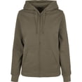 thumbnail image 1 of Build Your Brand Womens Basic Full Zip Hoodie, 1 of 4
