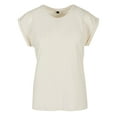 thumbnail image 1 of Build Your Brand Womens Extended Shoulder T-Shirt, 1 of 4